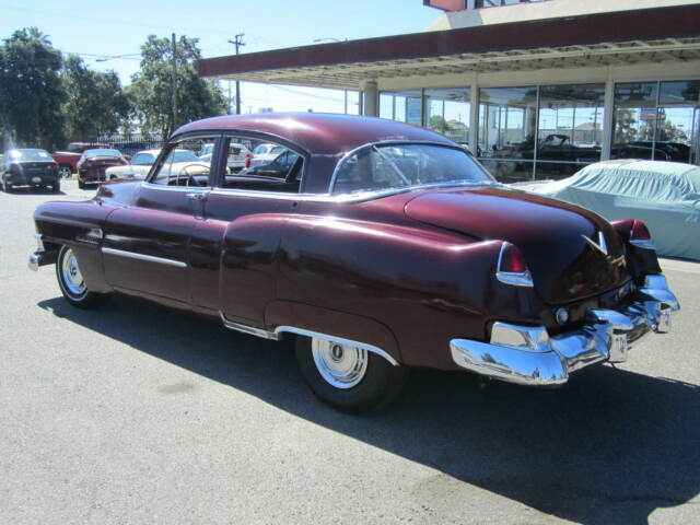 1950 Burgundy Cadillac Sedan. 51 Series Sedan