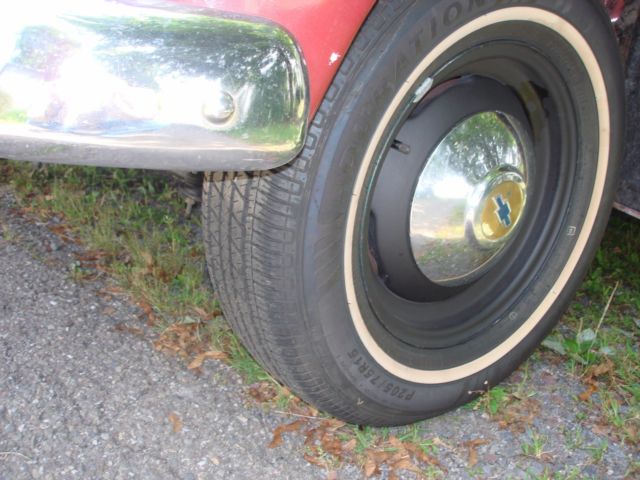 1950 Burgundy Chevrolet Bel Air/150/210 Coupe
