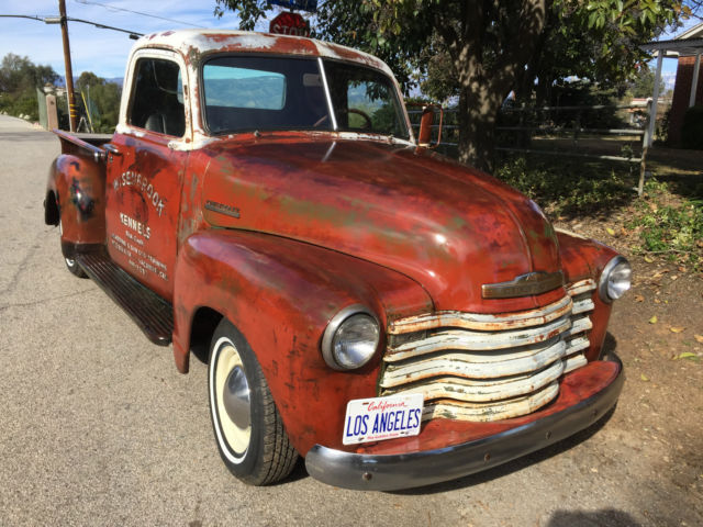 1950 Red Chevrolet Other Pickups Crew Cab Pickup