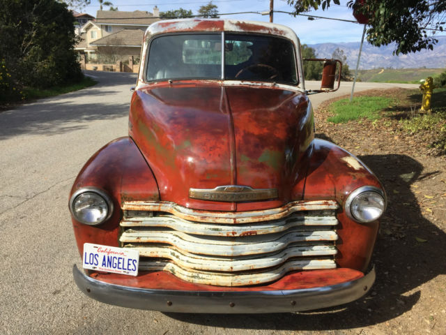 1950 Red Chevrolet Other Pickups Crew Cab Pickup