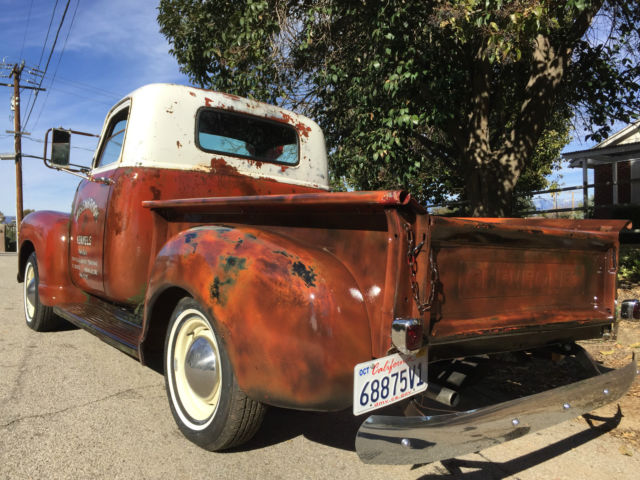 1950 Red Chevrolet Other Pickups Crew Cab Pickup