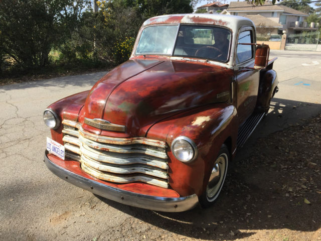 1950 Red Chevrolet Other Pickups Crew Cab Pickup