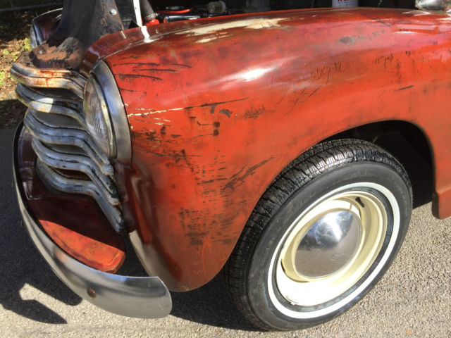 1950 Red Chevrolet Other Pickups Crew Cab Pickup