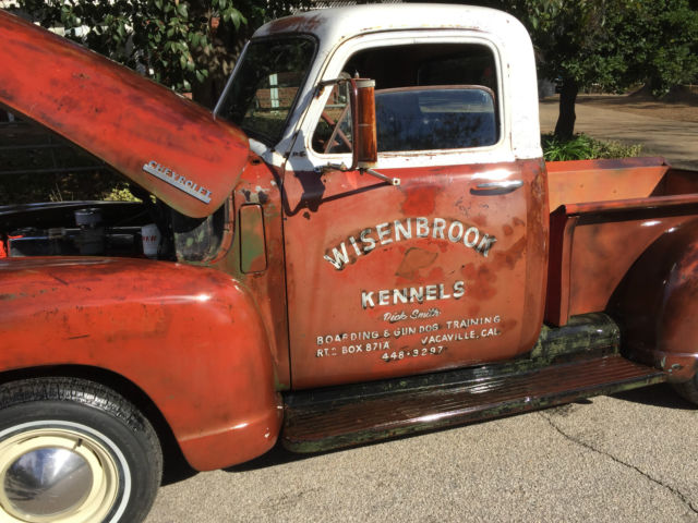 1950 Red Chevrolet Other Pickups Crew Cab Pickup