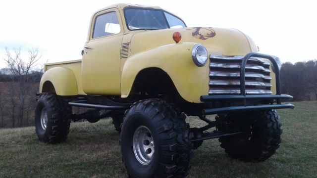 1950 Yellow Chevrolet 3600
