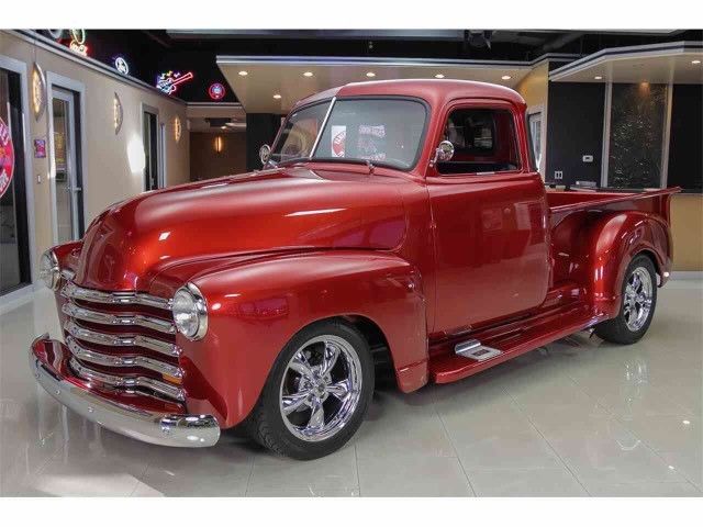 1950 Marron/Bugandy Chevrolet 3100