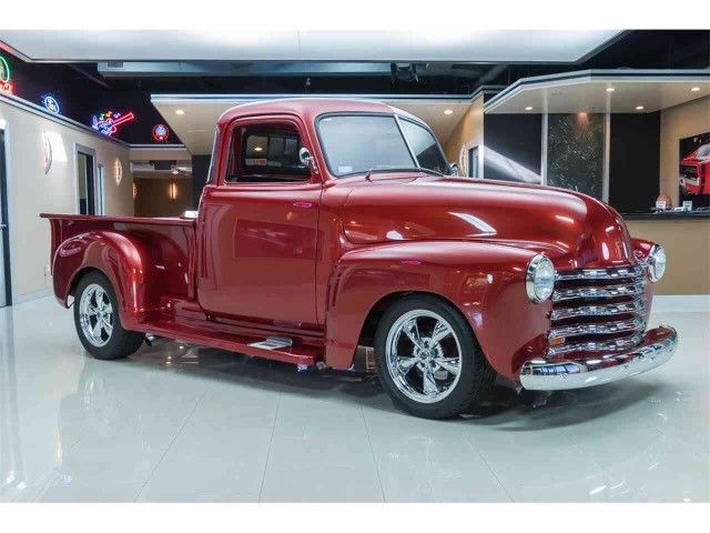 1950 Marron/Bugandy Chevrolet 3100
