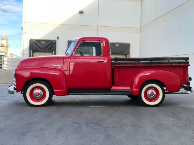 1950 Red Chevrolet 3100 Standard Cab Pickup
