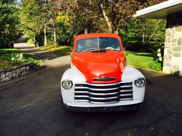 1950 Red Chevrolet C-10 Standard Cab Pickup