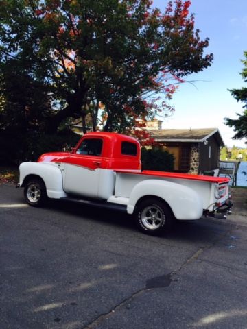 1950 Red Chevrolet C-10 Standard Cab Pickup