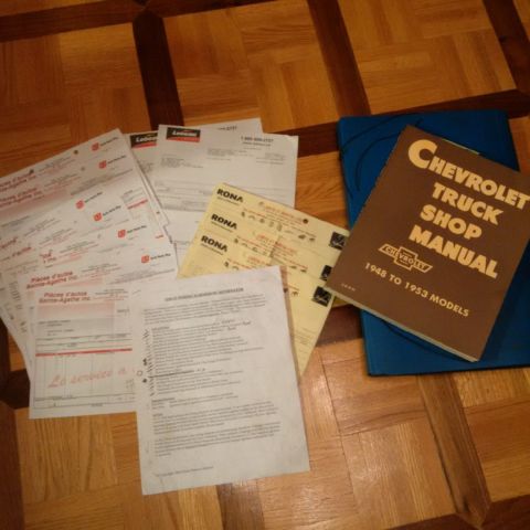 1950 Red Chevrolet C-10 Standard Cab Pickup