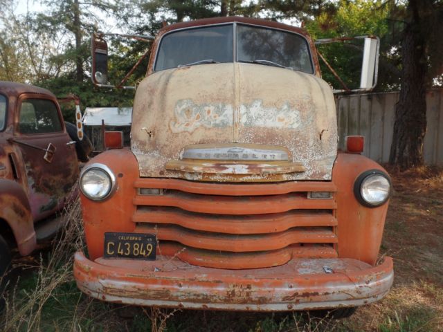 1950 Orange Chevrolet Other Cab & Chassis