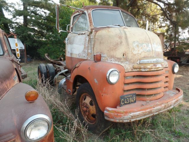 1950 Orange Chevrolet Other Cab & Chassis