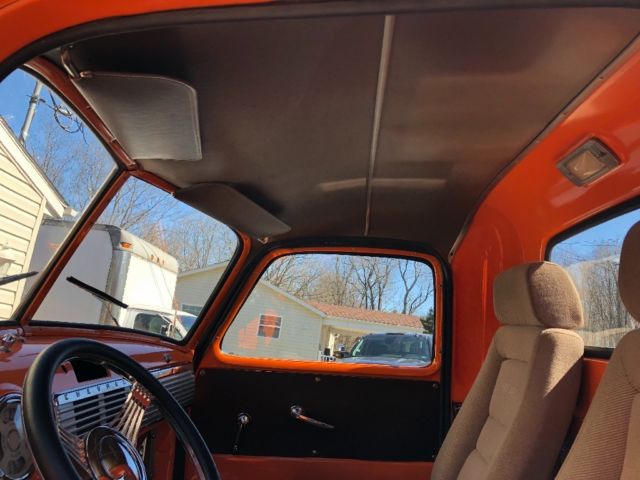 1950 Orange Chevrolet Other Cab & Chassis