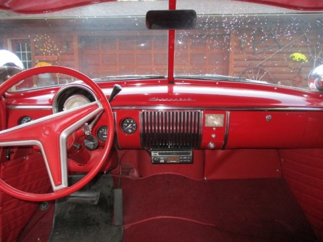 1950 Red Chevrolet Other Coupe