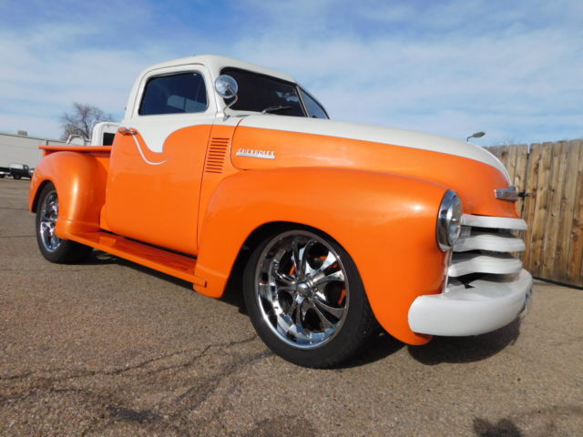 1950 Orange Chevrolet Other Pickups Standard Cab Pickup