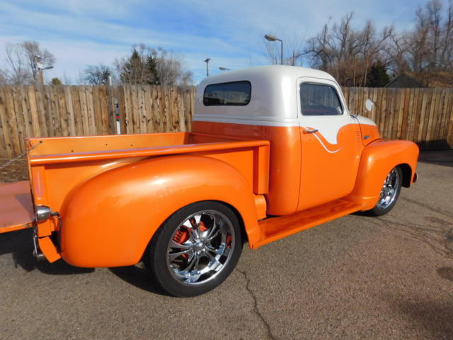 1950 Orange Chevrolet Other Pickups Standard Cab Pickup
