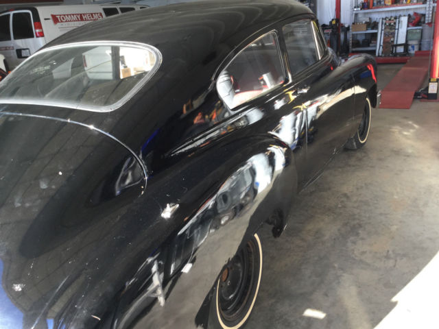 1950 Black Chevrolet Fleetline 2 dr coupe