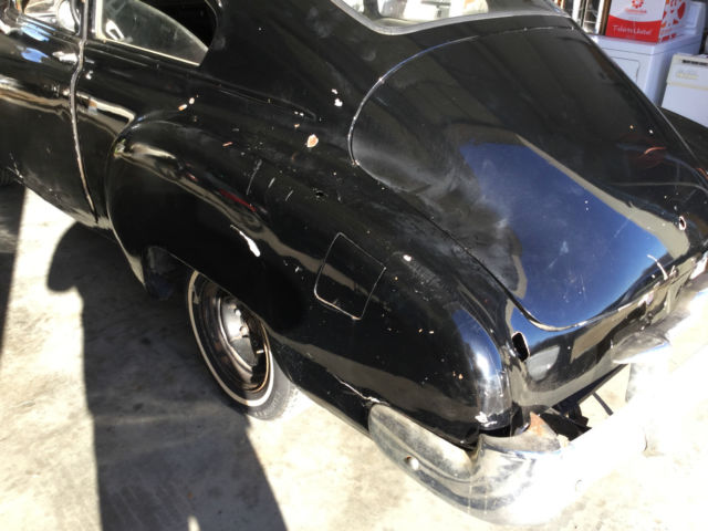 1950 Black Chevrolet Fleetline 2 dr coupe