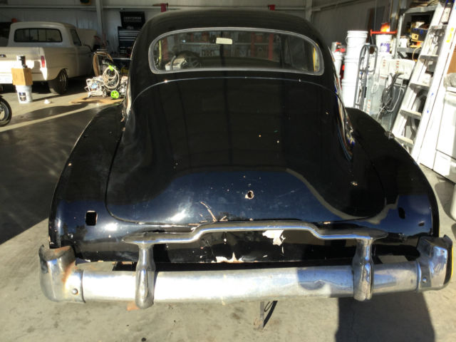 1950 Black Chevrolet Fleetline 2 dr coupe