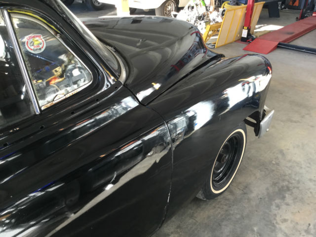 1950 Black Chevrolet Fleetline 2 dr coupe