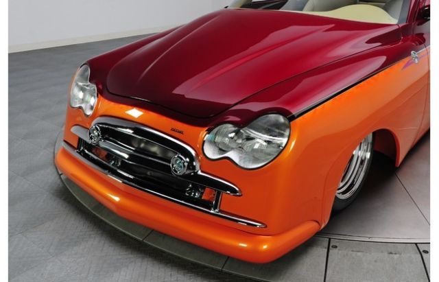 1950 Chianti Red and Lamborghini Orange Chevrolet Custom Show Car Coupe