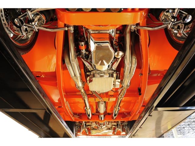 1950 Chianti Red and Lamborghini Orange Chevrolet Custom Show Car Coupe