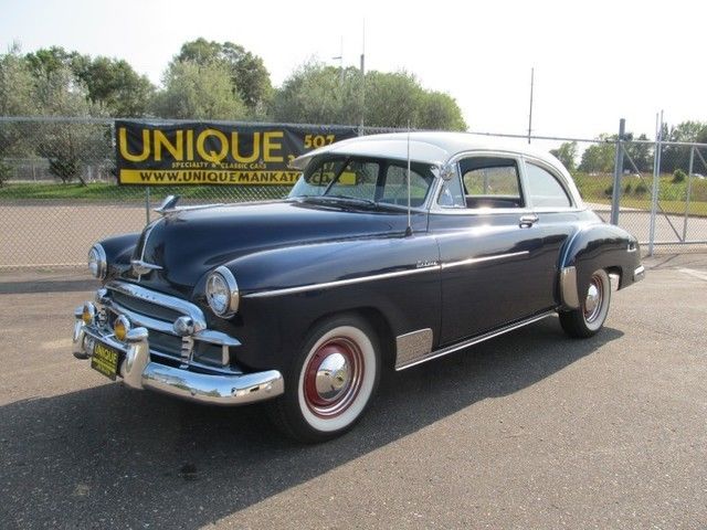 1950 Blue Chevrolet Bel Air/150/210 Sedan
