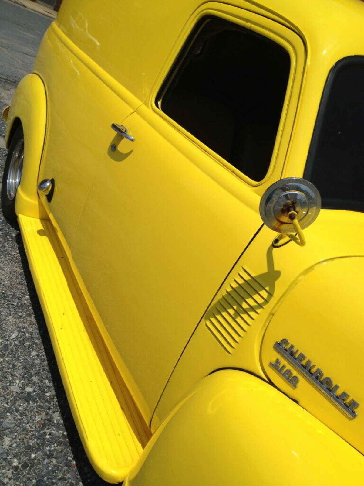 1950 Yellow Chevrolet 3100 Panel van