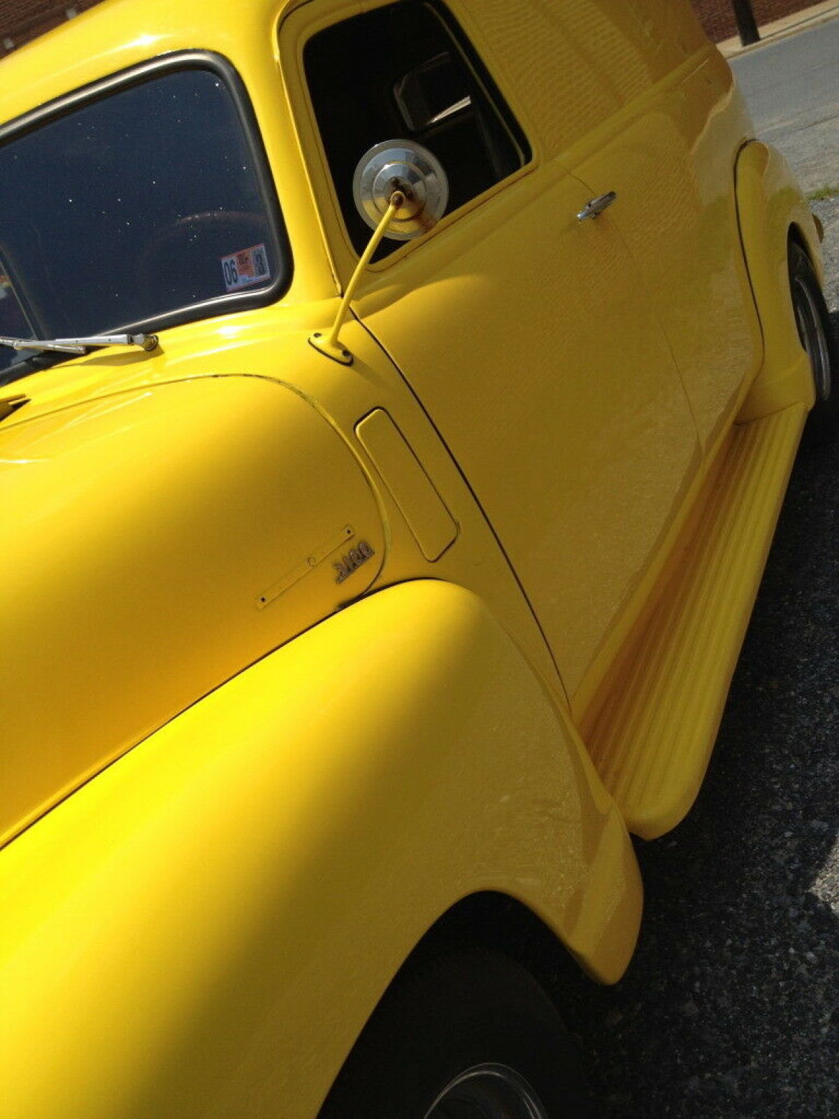 1950 Yellow Chevrolet 3100 Panel van