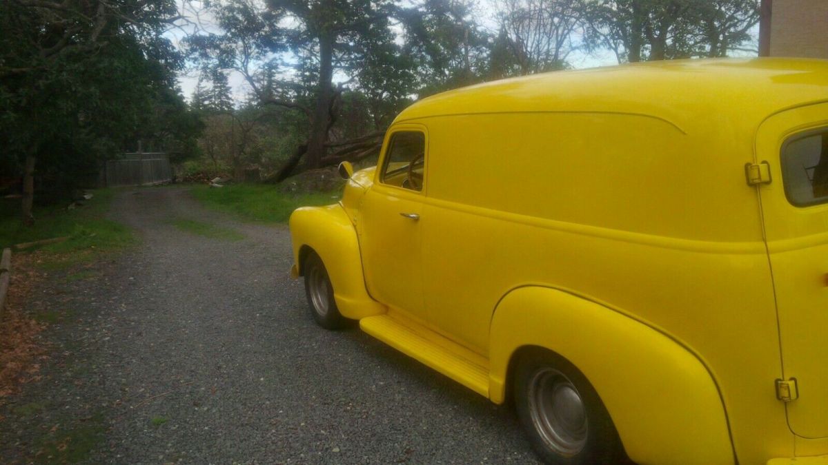 1950 Yellow Chevrolet 3100 Panel van