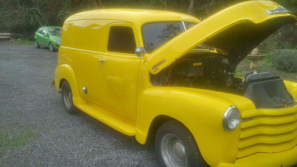 1950 Yellow Chevrolet 3100 Panel van