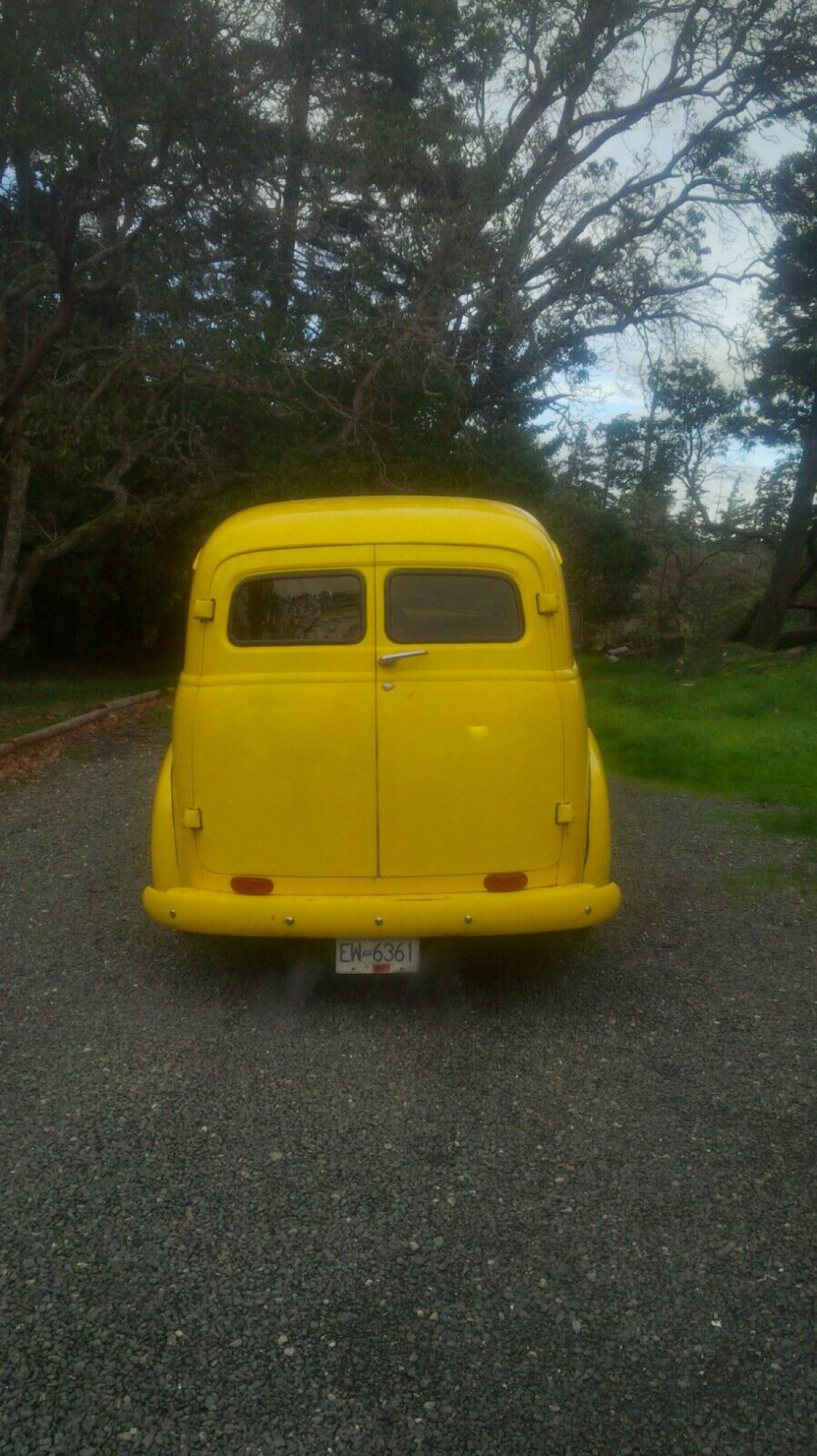 1950 Yellow Chevrolet 3100 Panel van