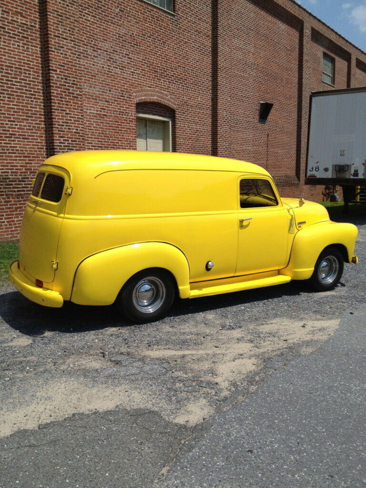 1950 Yellow Chevrolet 3100 Panel van