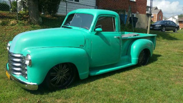 1950 GREEN Chevrolet Other Pickups Standard Cab Pickup