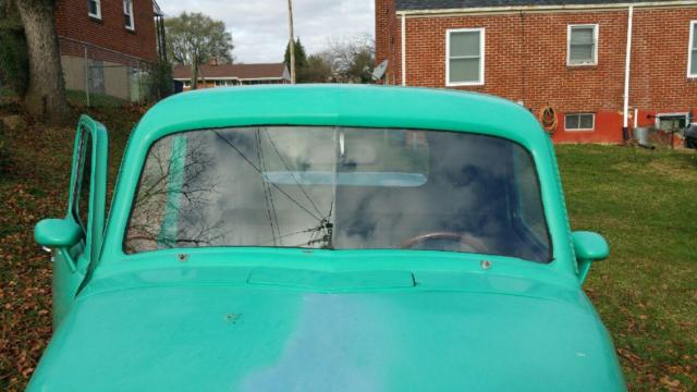 1950 GREEN Chevrolet Other Pickups Standard Cab Pickup