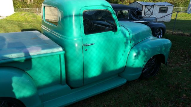 1950 GREEN Chevrolet Other Pickups Standard Cab Pickup