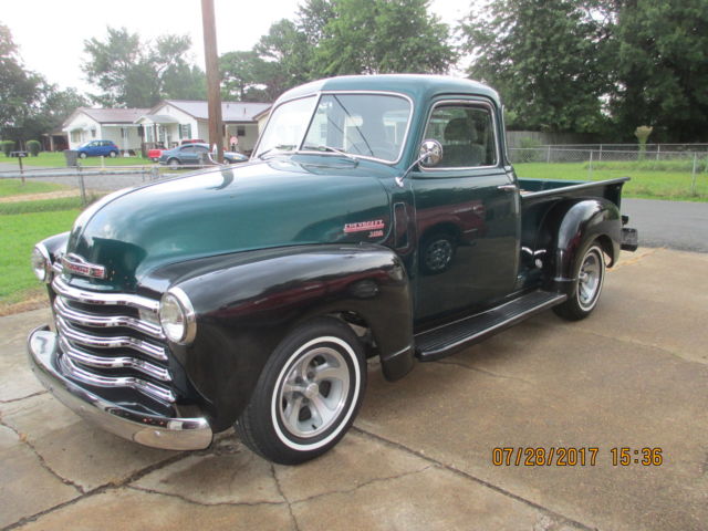 1950 bLACK & GREEN Chevrolet C/K Pickup 1500 PICK UP