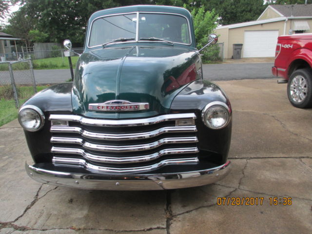 1950 bLACK & GREEN Chevrolet C/K Pickup 1500 PICK UP