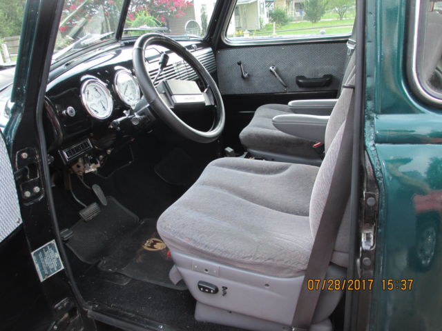1950 bLACK & GREEN Chevrolet C/K Pickup 1500 PICK UP