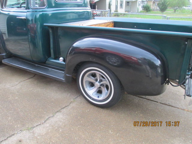 1950 bLACK & GREEN Chevrolet C/K Pickup 1500 PICK UP