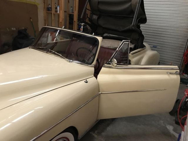 1950 Lt Yellow Chevrolet Bel Air/150/210 Convertible