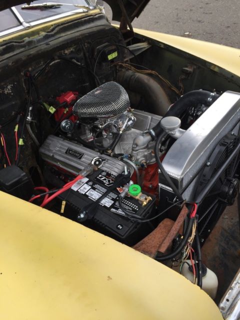 1950 White/Yellow Chevrolet Other Sedan