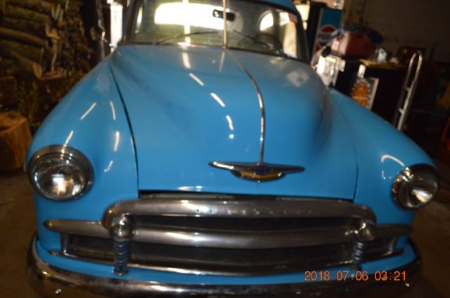 1950 Blue Chevrolet 2 Dr Sdn