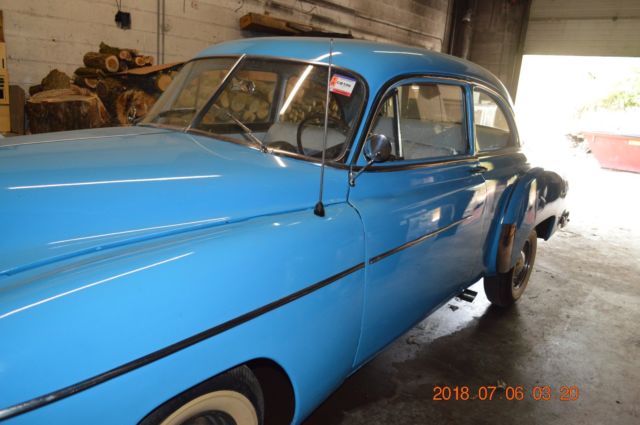 1950 Blue Chevrolet 2 Dr Sdn