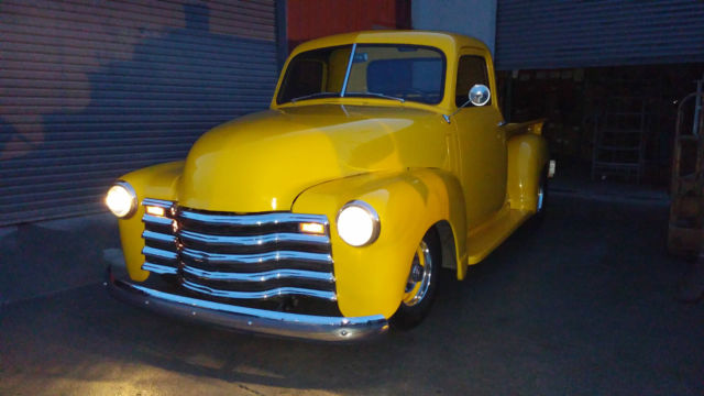 1950 Yellow Chevrolet Other Pickups Standard Cab Pickup