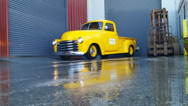 1950 Yellow Chevrolet Other Pickups Standard Cab Pickup