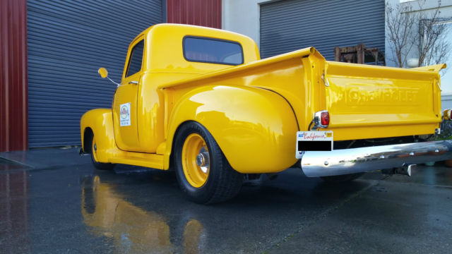 1950 Yellow Chevrolet Other Pickups Standard Cab Pickup