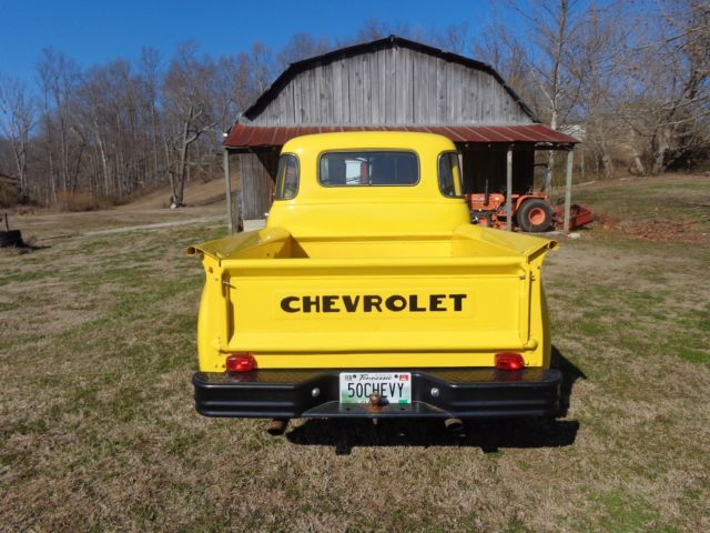 1950 Yellow Chevrolet Other Pickups