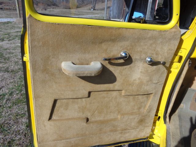 1950 Yellow Chevrolet Other Pickups